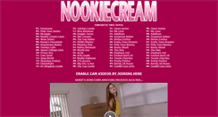 Desktop Screenshot of nookiecream.com